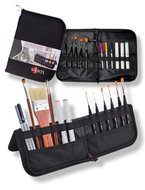 Большой пенал (подставка) для кистей, инструментов, стеков, маркеров и ...