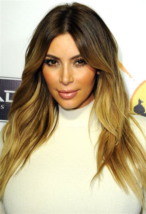 Kim Kardashian Celebrity Beach Wave Hair Looks Popsugar Beauty Photo 21