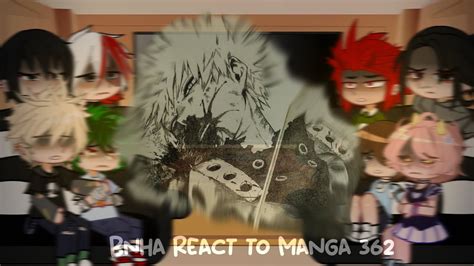 Bnha React To Chapter 362 Bakudeku Spoilers BNHA MNHA YouTube