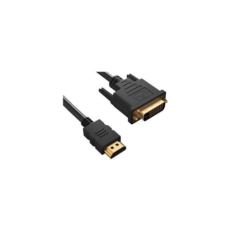 Lanberg Ca Hddv Cc Bk Adaptador De Cabo De V Deo M Hdmi Type A