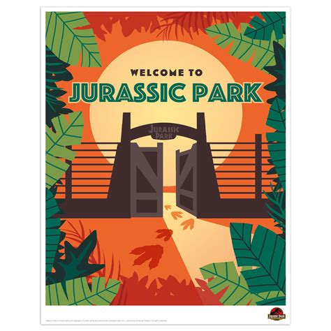 Jurassic Park Limited Edition Art Print Fanattik