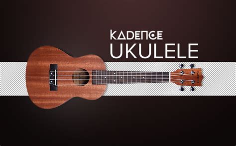 Kadence Concert Sized Ukulele 24inch Built In Equalizer With Bag And