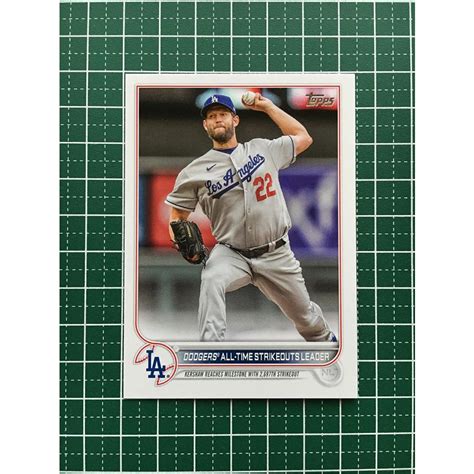 Topps Mlb Update Us Clayton Kershawdodgers All Time