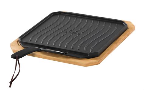 Plancha De Hierro Fundido Reversible Grande Cozze Tu Barbacoa