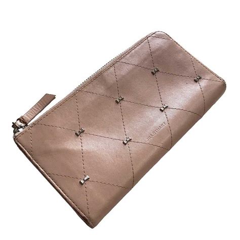 Jil Stuart Jill Stuart NYC Nude Leather Designer Long Gem