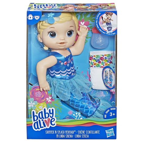 Baby Alive Mi Linda Sirena Cabello Rubio Reglas E Instrucciones