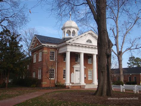 Historic Chesterfield County Courthouse Built 1917