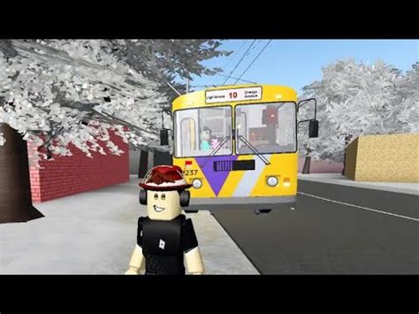 Kita Menjadi Supir Bus Amatir Di Roblox Trolleybuses Roblox