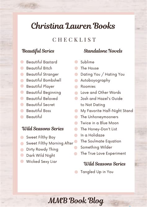 Christina Lauren Books In Order Complete Guide And Checklist In