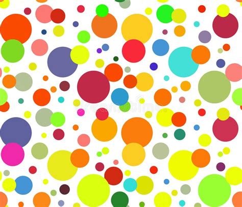 Abstract Colorful Circles Background Stock Vector - Image: 53430104