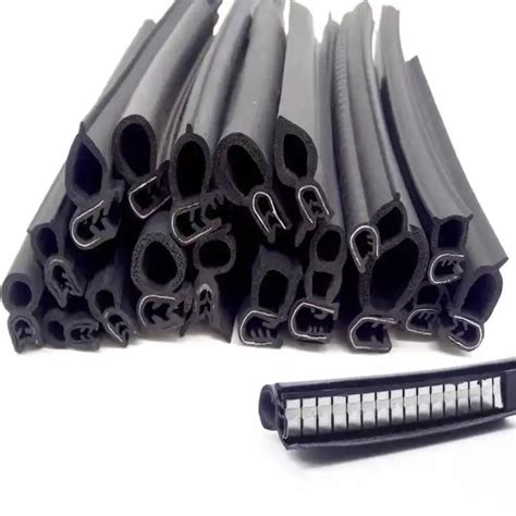 Extrusion Rubber U Channel Edge Trim Car Door Epdm Rubber Seal Strip