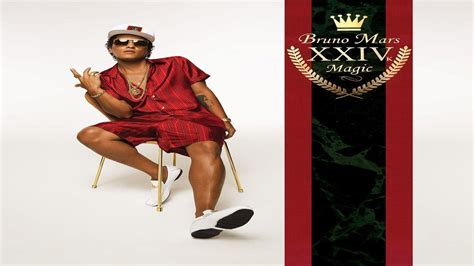 Bruno Mars 24K Magic Album Cover