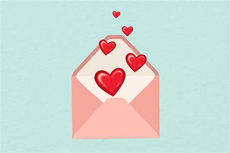 Love Letter Aesthetic Valentines Celebration Premium Photo Rawpixel