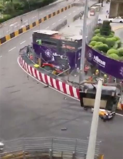 Formula 3 HORROR crash: Watch scary Macau Grand Prix incident | Other ...