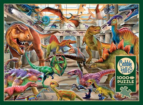 Dino Museum 1000 Pieces Cobble Hill Puzzle Warehouse