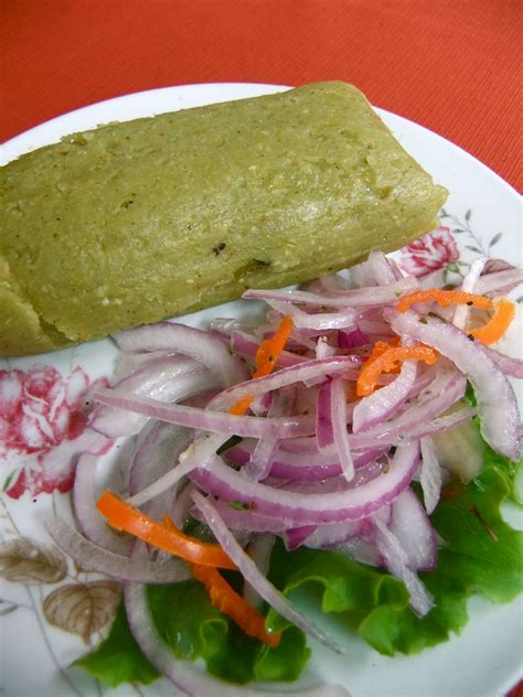 Tamalito Verde Green Tamale Made With Baby White Corn And Cilantro