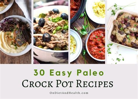 30 Easy Paleo Crock Pot Recipes