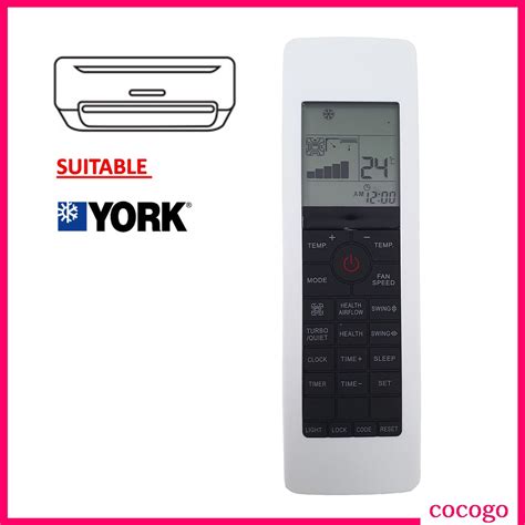 York Replacement For York Air Conditioner Air Cond Remote Control Yk