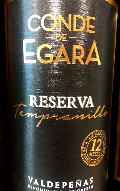 Cata Del Vino Conde De Egara Reserva Tempranillo Do Valdepe As