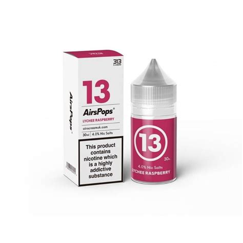 Airscream Airspops 313 13lychee Raspberry Vapeboratories