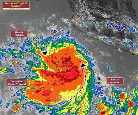 Se Forma Adri N La Primera Tormenta Tropical De La Temporada En El