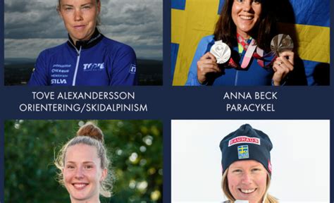 Anna Beck Nominerad Till årets Kvinnliga Idrottare På Idrottsgalan