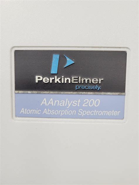 Perkin Elmer Aanalyst 200 Atomic Absorption Spectrometer Lab