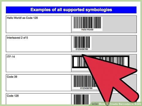 How To Create Barcodes In Word 10 Steps With Pictures Wikihow