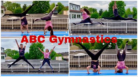 Alphabet Abc Gymnastics Challenge