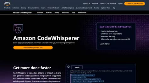 Amazon Codewhisperer Overview Pricing And Best Features