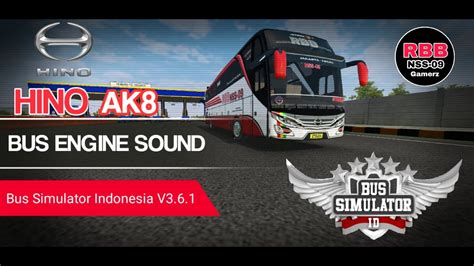 HINO AK8 Bus Engine Sound Code File For Bus Simulator Indonesia V3 6 1