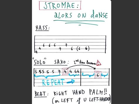 Stromae Alors On Danse Acoustic Tab And Chords M USIC