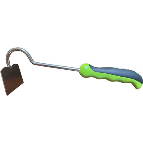 Garden Guru Hand Hoe Tiller Cultivator Tool Rust Resistant Stainless Steel For Ultimate