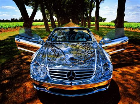 Silver Mercedes Benz Car Car Sports Car Mercedes Benz Hd Wallpaper