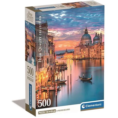 Comprar Puzzle Clementoni Venecia Iluminada De Piezas