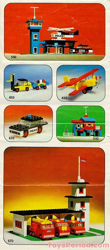 Lego 490 1 Mobile Crane Instructions And Parts List