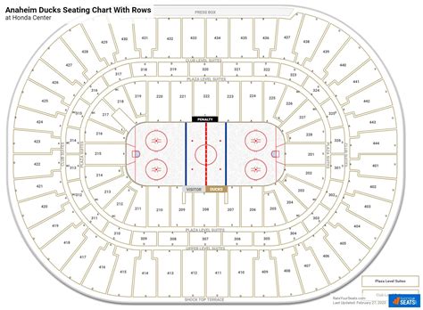 Honda Center Interactive Seating Chart For Concerts Elcho Table