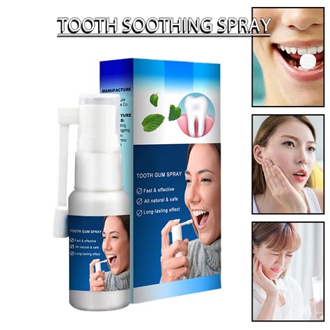 Tooth Gum Spray For Gums Therapy Inflammation Toothache Soothing