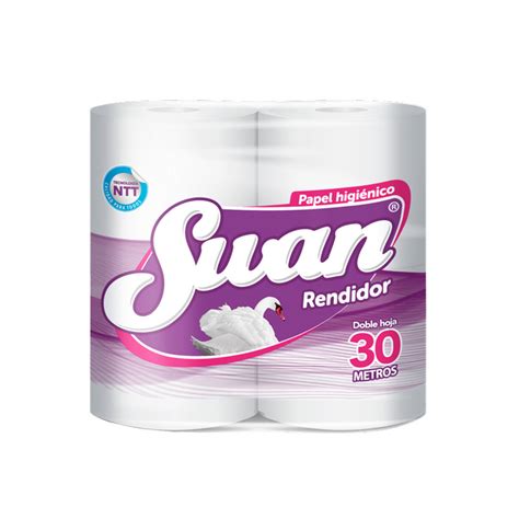 Papel Higienico Doble Hoja Swan Ultra Blanco 4x30mt La Oferta