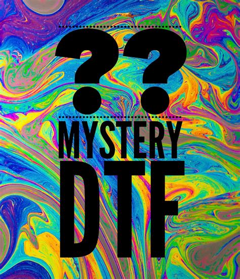 Mystery Dtf Crafty Cut Vinyl