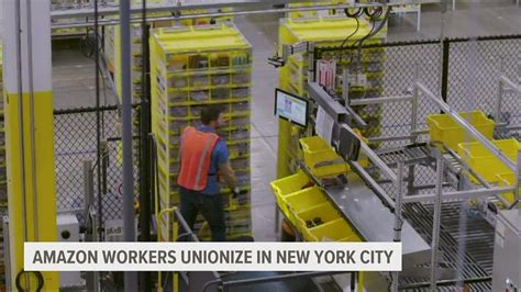 Amazon Warehouse Workers In Nyc Vote To Unionize A First For The