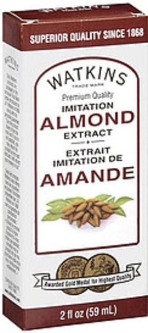 Watkins Imitation Almond Extract Oz Nutrition Information Innit