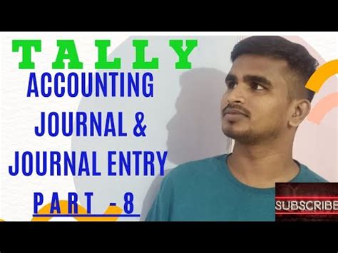 What Is Journal Journal Entry Ll Tally Full Course Ll Tally Full