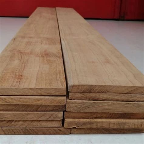 Jual Papan Kayu Jati Perhutani Asli 2x10panjang50cm Pasah Halus