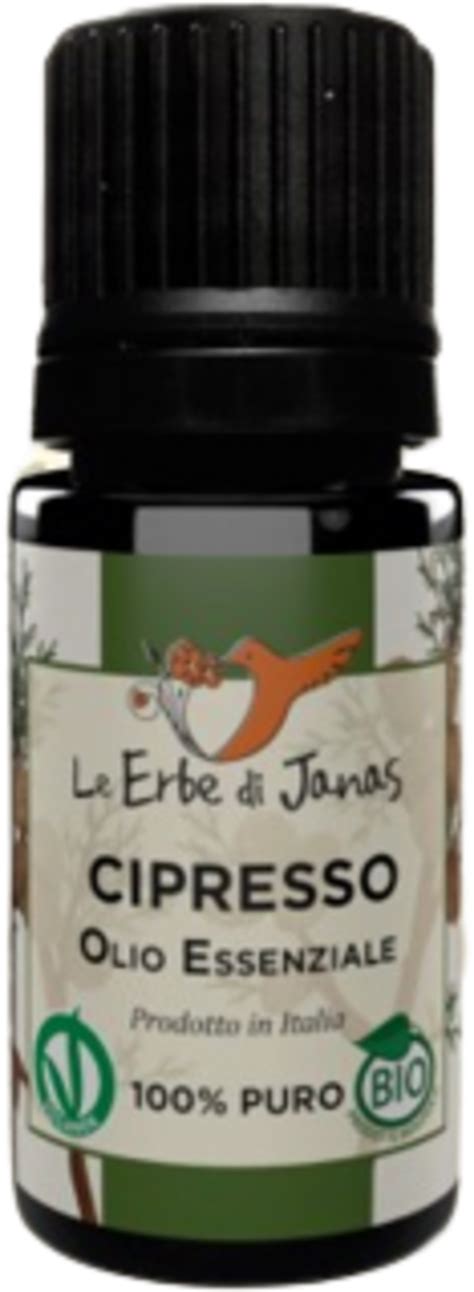 Le Erbe Di Janas Olio Essenziale Di Cipresso 5 Ml Ecco Verde Italia