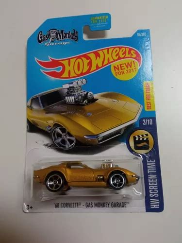 Hot Wheels Corvette Gas Monkey Primera Edicion Meses Sin Inter S