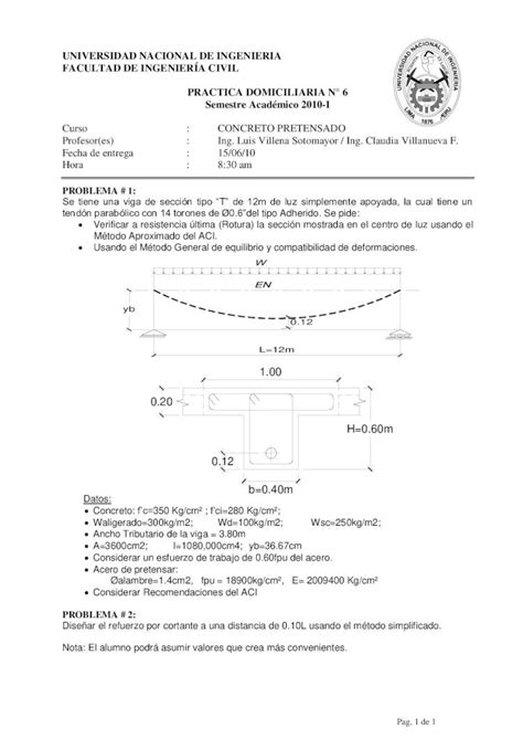 Pdf Practica Curso Concreto Pretensado Dokumen Tips