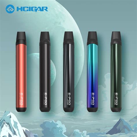 China Refillable 2ml Vape Pods Ecig Hcigar E Pod Mesh Coil Best Taste