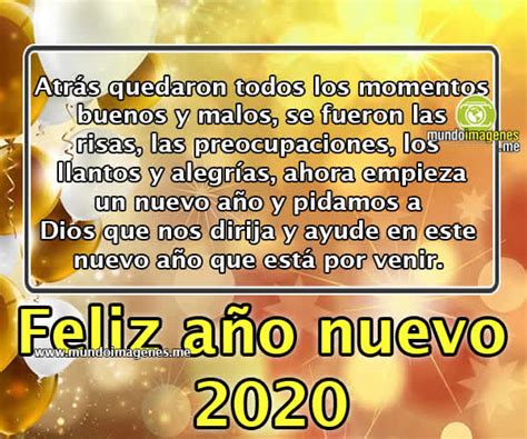 Imagenes De Feliz Año Nuevo 2020 Con Frases Saludos Mundo Imagenes