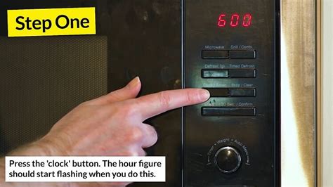 How To Set The Clock On A Cda Microwave Espares